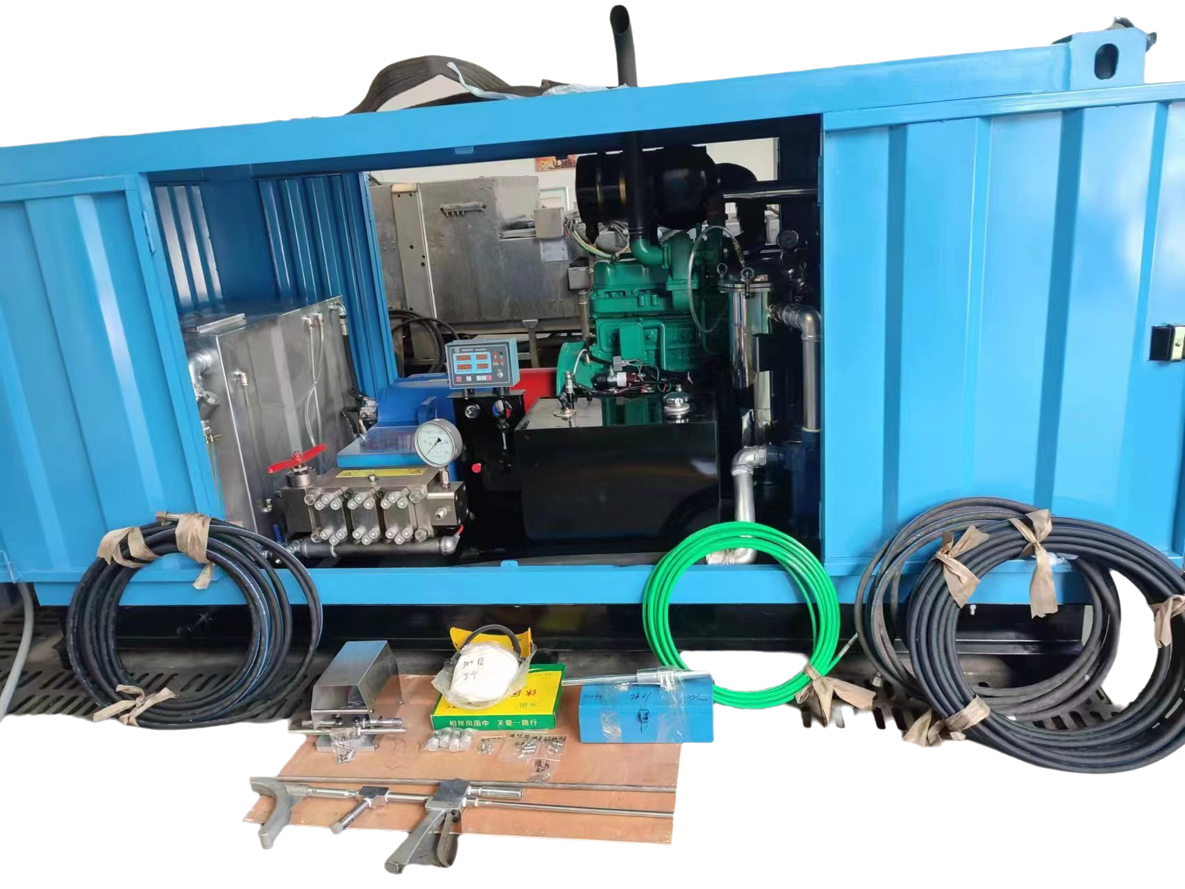 50-1000 diesel engine driven high pressure cleaning machine