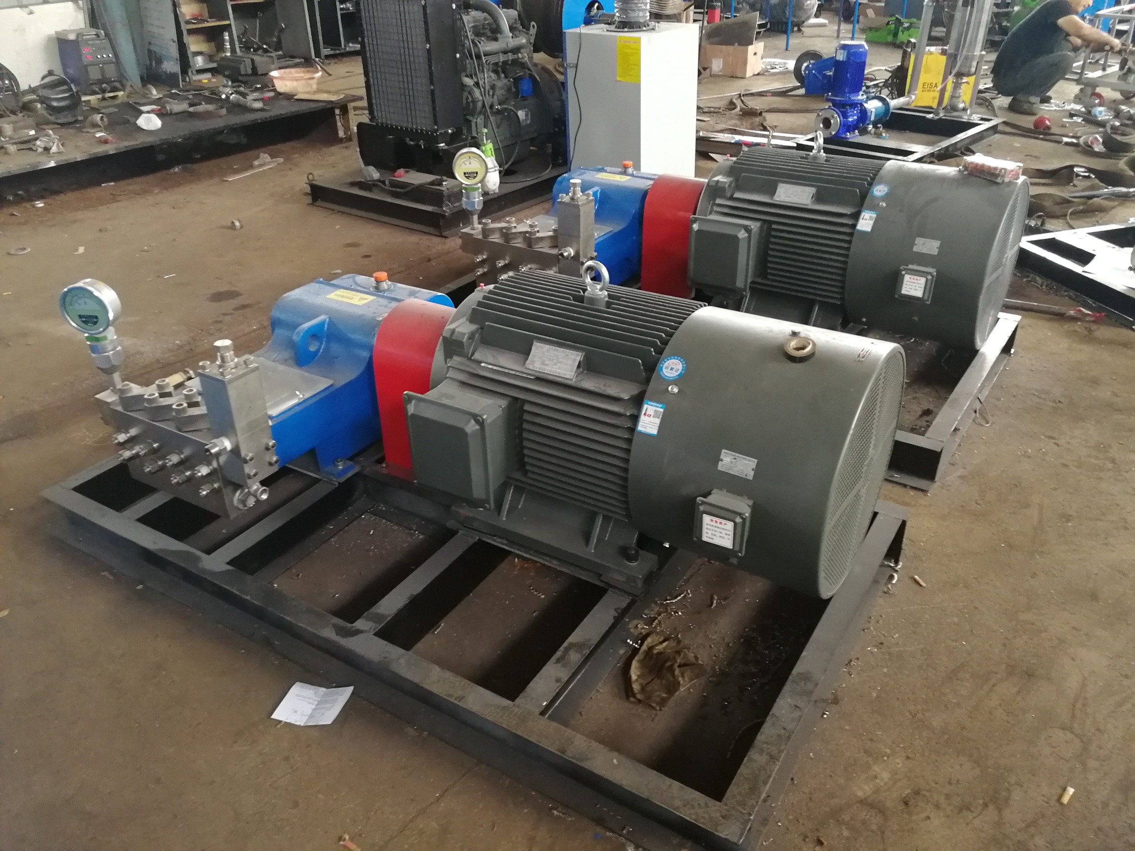 High-pressure phosphorus removal system