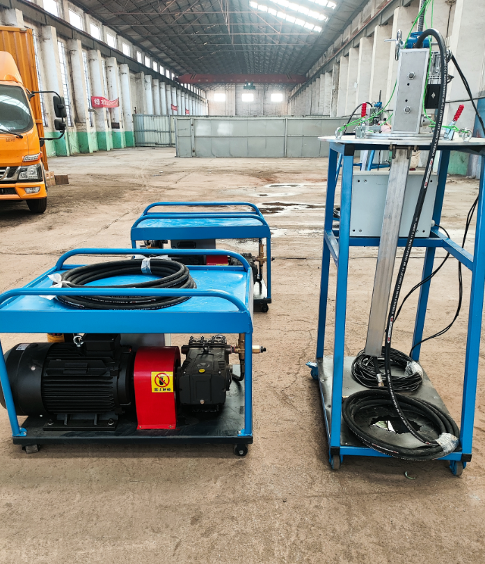 Boiler tank kettle fully automatic cleaning equipment, three-dimensional rotating nozzle for comprehensive cleaning