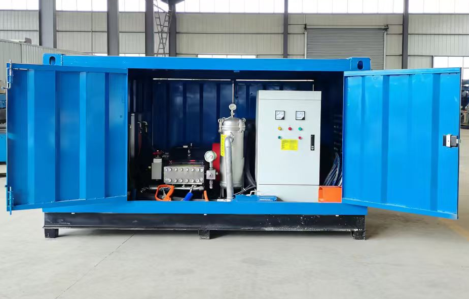 The condenser pipeline cleaning machine can effectively remove dirt inside the pipeline and restore heat exchange efficiency