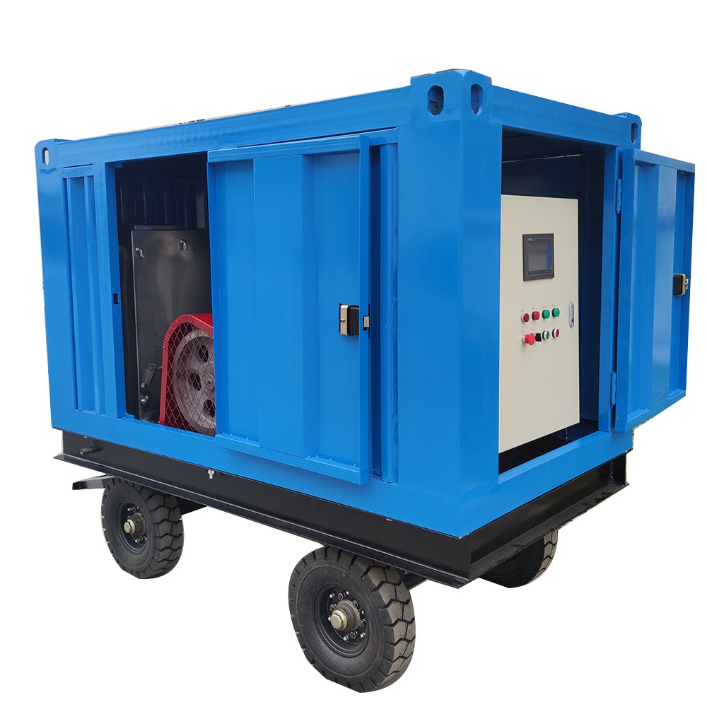 High-pressure water wall concrete roughening equipment, widely used in the field of wall pretreatment