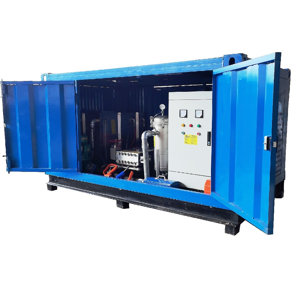 Pipe cleaning equipment solves the problem of unblocking and cleaning large pipes